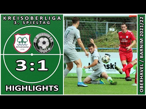 SV FRIEDRICHSTHAL - SG STORKOW 3:1 - Highlights [KOL 2021/22 - 3. Spieltag]