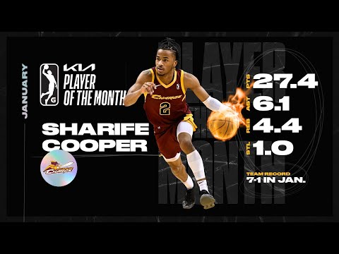 Sharife Cooper Named Kia G League Player Of The Month - January 2023