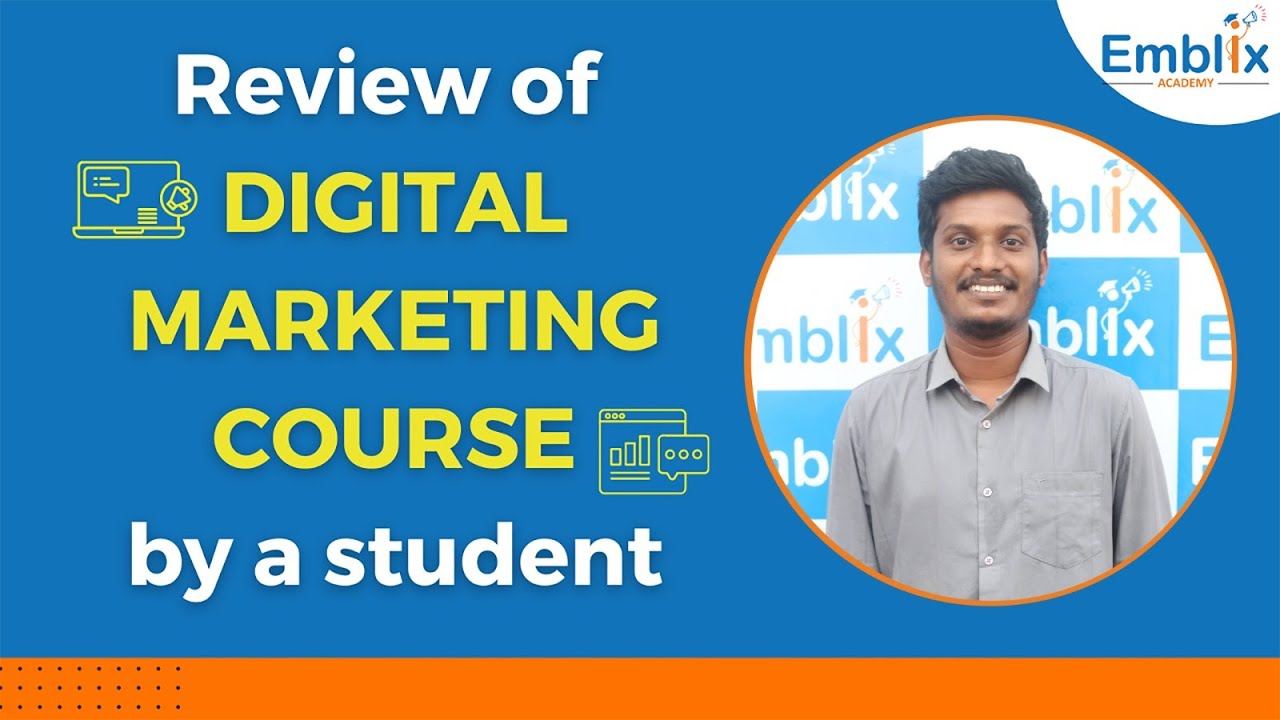 Review of Best Digital Marketing Training Institute - Emblix Academy