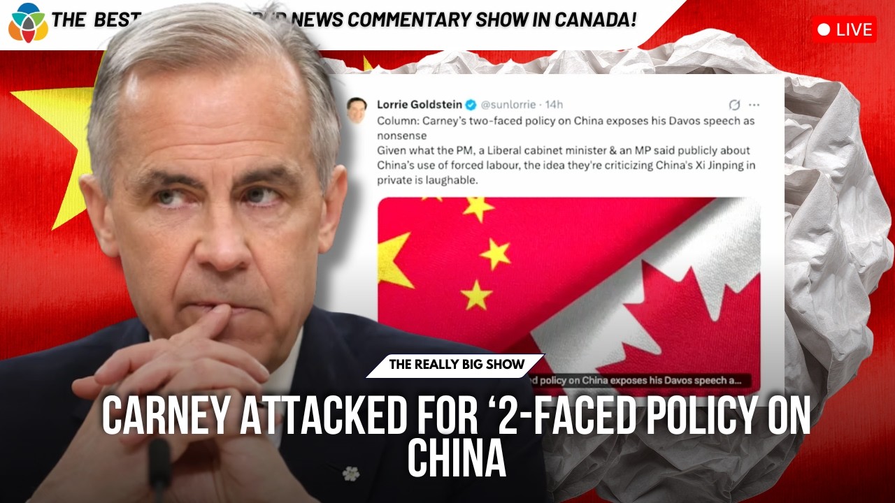 Carney attacked for ‘2-faced policy on China’