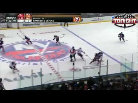 New Jersey Devils Vs New York Islanders - Highlights 1/19/13