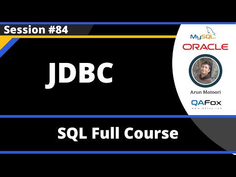 Sql Part 84 Jdbc Mysql Database Connection From Java Programs