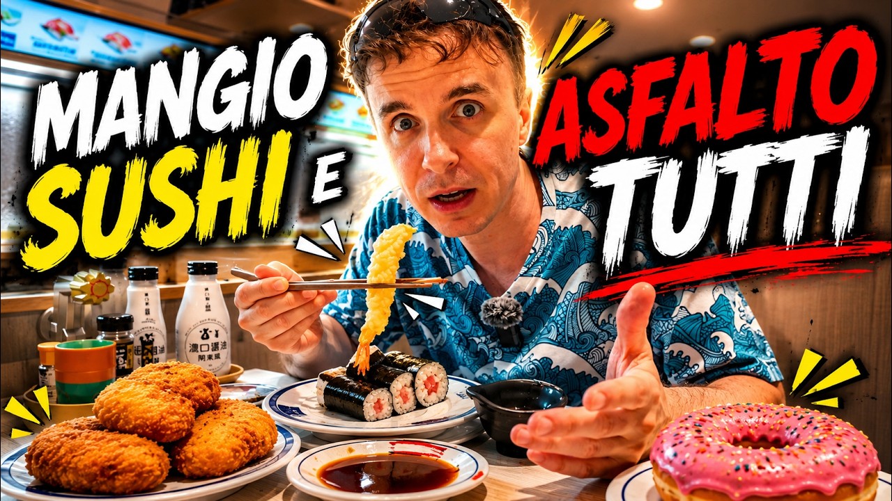 MANGIO SUSHI E...ASFALTO TUTTI!