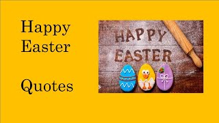 Happy Easter Quotes