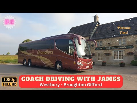 Coach Driving With James Ep.12 - POV Westbury to Broughton Gifford