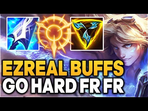 This new Ezreal Buff is so crazy no cap - Ezreal ADC Gameplay