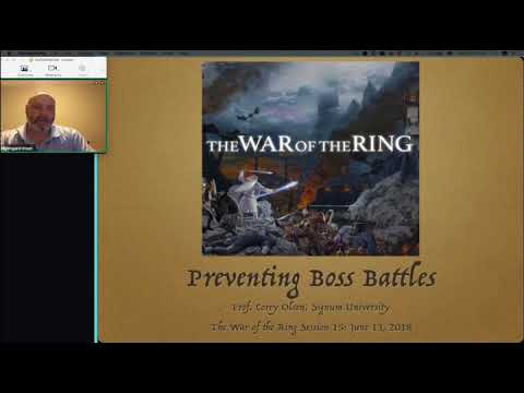 The War of the Ring: Session 15 - Preventing Boss Battles