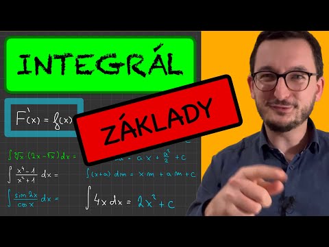 Neurčitý integrál - základy