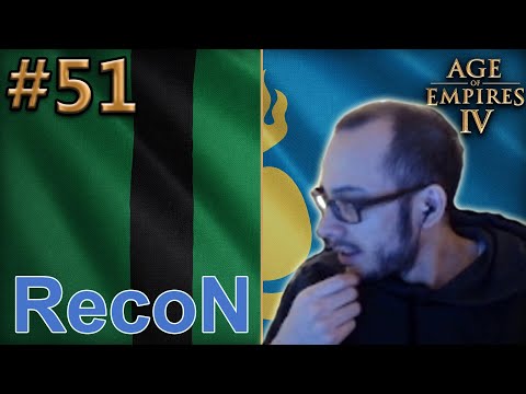 Age of Empires IV - Replay-Cast #51 - RecoN (Delhi) vs SjoW (Mongolen) [Deutsch]