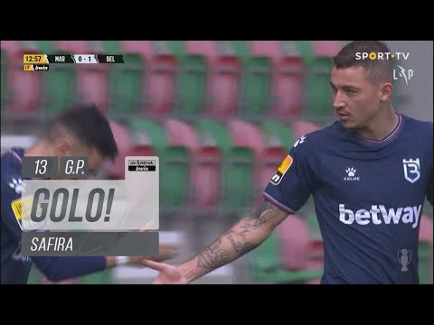 Goal | Golo Safira: Marítimo 0-(1) Belenenses SAD (Liga 21/22 #19)