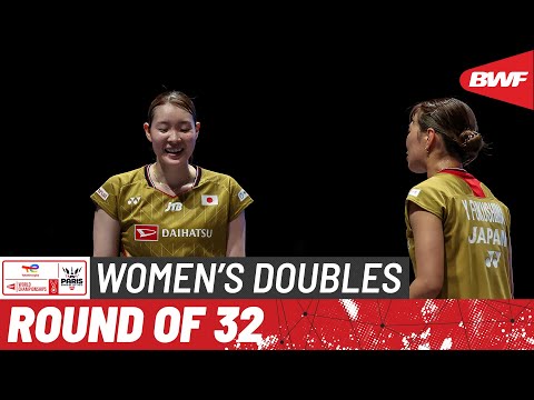 BWF World Championships 2025 | Somerville/Yu (AUS) vs. Fukushima/Matsumoto (JPN) [8] | R32