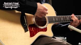 Video thumbnail for Taylor 612ce-2014 Grand Concert Cutaway ES2 Acoustic-Electric Guitar Natural by Musician's Friend