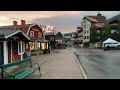 Virtual Walk In Åre Sweden Charming Mountain Town At Dusk 4k Natural Sound