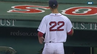 Porcello tosses glove as he exits the game