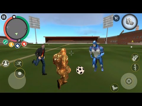 Rope hero vice town game | Update Mutant giant Football stadium games on | Android gameplay