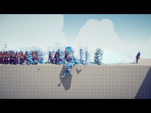 GOD ICE MAGE BRIDGE LAST STAND - Totally Accurate Battle Simulator