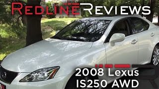 2008 Lexus IS250 AWD Walkaround, Exhaust, Review, Test Drive
