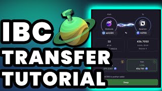 IBC Transfer Tutorial | How to use IBC Transfer | TFM Tutorial