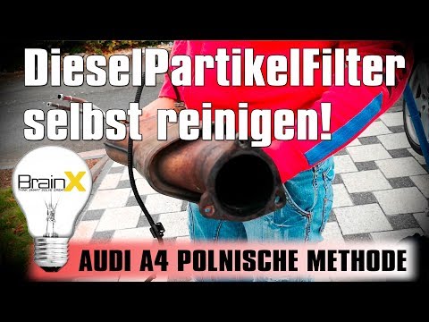 DPF reinigen Dieselpartikelfilter selbst reinigen und ausbrennen POLNISCHE METHODE !