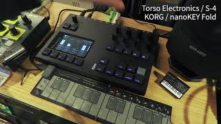 Video thumbnail for Torso Electronics S-4 & KORG nanoKEY Fold - Ambient DEMO (No Talking) by 宮地楽器RPM シンセサイザーコーナー (旧Wurly's!)