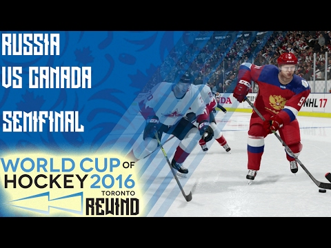 2016 World Cup of Hockey Rewind | Semifinal | Canada vs. Russia [Full Game]