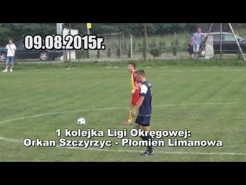 Konrad Koza 0:1 (11') 1 kolejka Okręgówki: Orkan Szczyrzyc - Płomień Limanowa