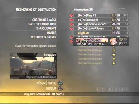 comment trouver une partie lobby mw2