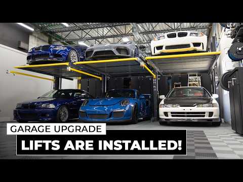 This Garage Upgrade Changed Everything… (3 Lift Setup Complete)