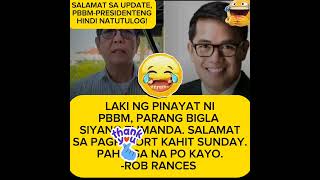 Download lagu ROB RANCES VS BBM: SALAMAT THANK YOU SA REPORT PAHINGA NA PO!#funny#comedy#jokes#foryou#shorts mp3