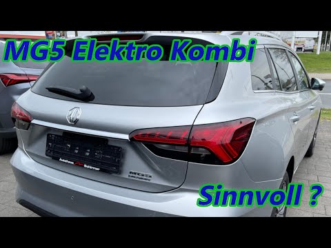 MG 5 EV Elektro Kombi erster Kontakt 51 kWh 61 kWh Saic MG5
