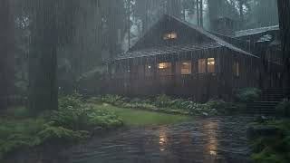 Get Rid of Worries and Sleep Well in 5 Minutes with Rain in the Forest | Deep Sleep, Study and Relax