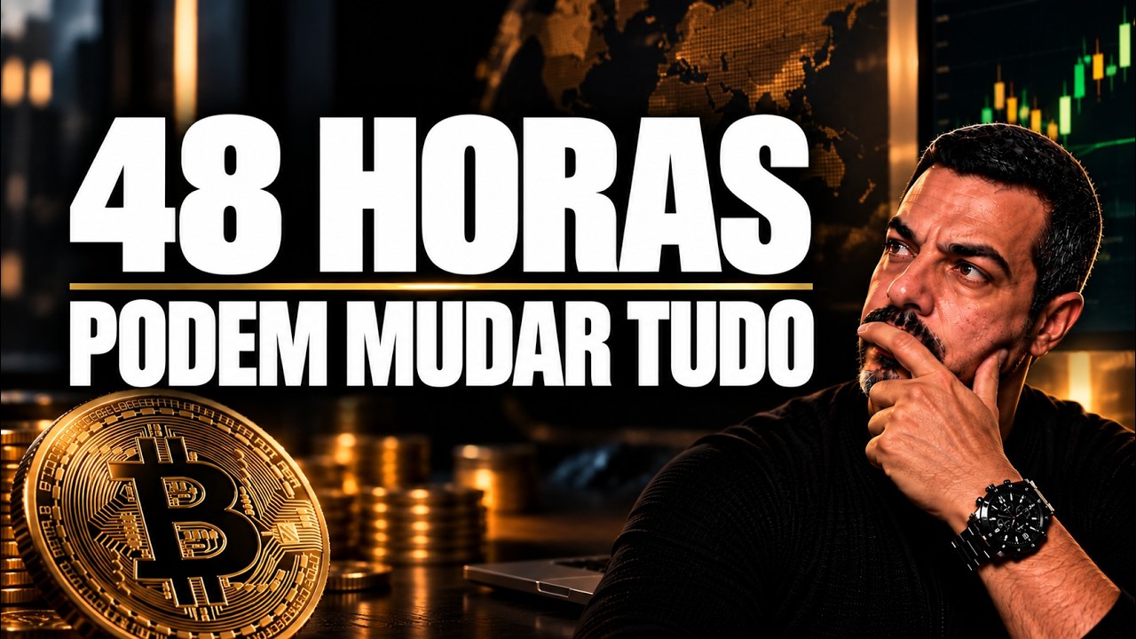 🔥 Bitcoin Se Prepare! 48 Horas Decisivas Para o Mercado