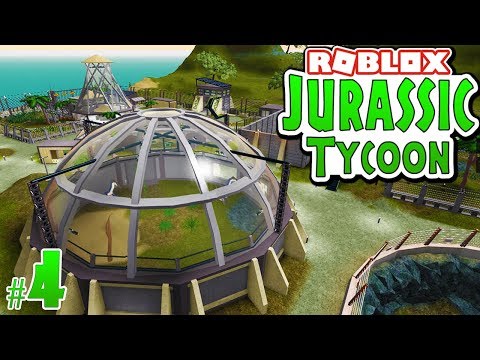 COMPLETED DINOSAUR PARK in ROBLOX - Jurrassic Tycoon #4 - YouTube