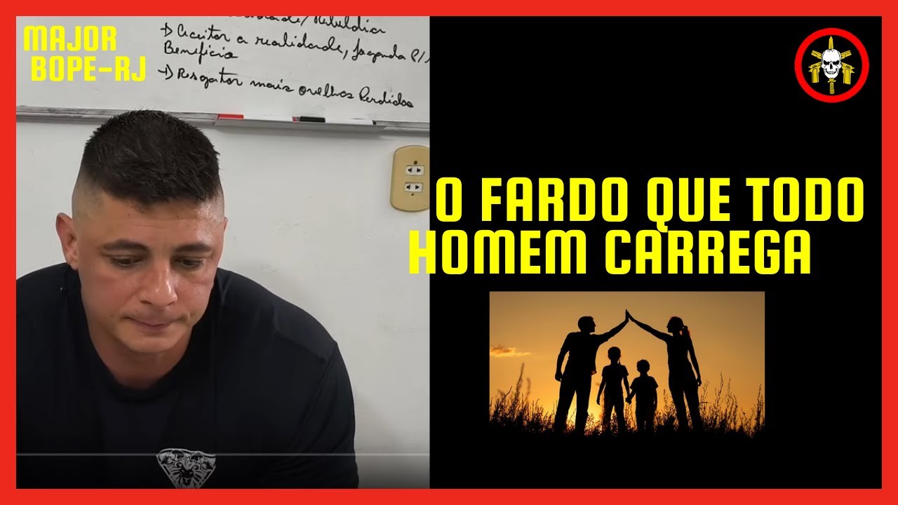 O FARDO QUE O HOMEM CARREGA - MAJOR CADAR BOPE