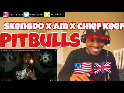 Legendary!  | Skengdo x AM ft. Chief Keef - Pitbulls | REACTION