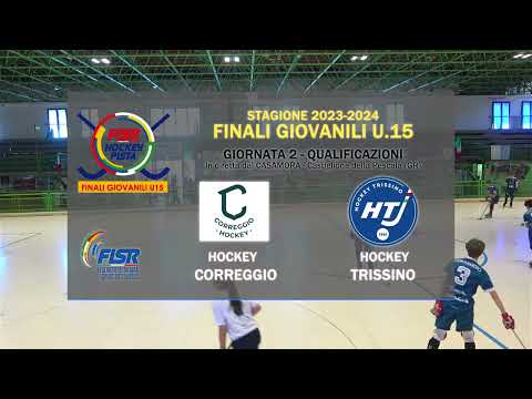 Finali Nazionali Under 15 - Castiglione 2024 - G.2 - Correggio Hockey - H. Trissino