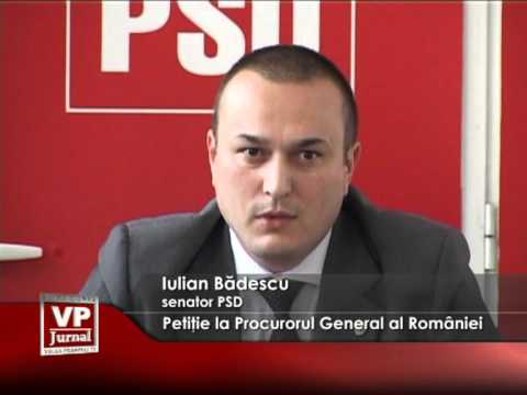 Petiţie la Procurorul General al României