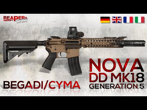 [Review] Begadi Sport/Cyma NOVA DD MK18 GEN.5 S-AEG (Version 2023) 6mm BB Airsoft
