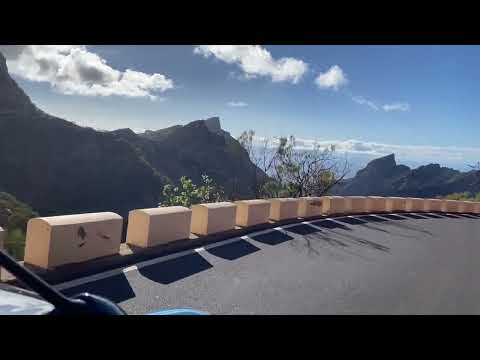 The drive to Masca, Tenerife, Canary Islands, Spain 🇪🇸