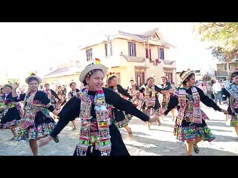 Tinkus Macheños de Potosí en Achamoco 2026 San Agustín Pasantes Jhimi Jhon Hinojosa Leyla López 