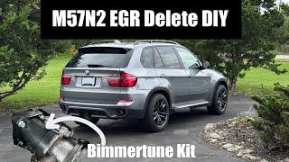 BMW M57N2 EGR Cooler & Swirl Flap Delete DIY!!!