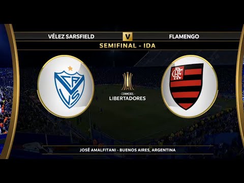Velez Vs Flamengo (0-4) - Semifinal Ida Libertadores 2022 - Encuentro Completo