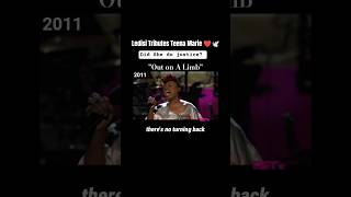 Ledisi Tributes Teena Marie | Out on A Limb | Live 2011 | #lyrics  #live #soul #rnb #shorts