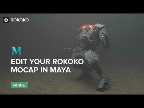 Editing Rokoko Motion Capture in Maya