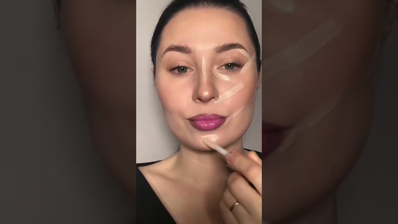 Куда наносить светлый консилер