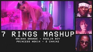 7 Rings vs. Pretty Boy Swag MASHUP [Ariana Grande vs. Soulja Boy x Princess Nokia x 2 Chainz]