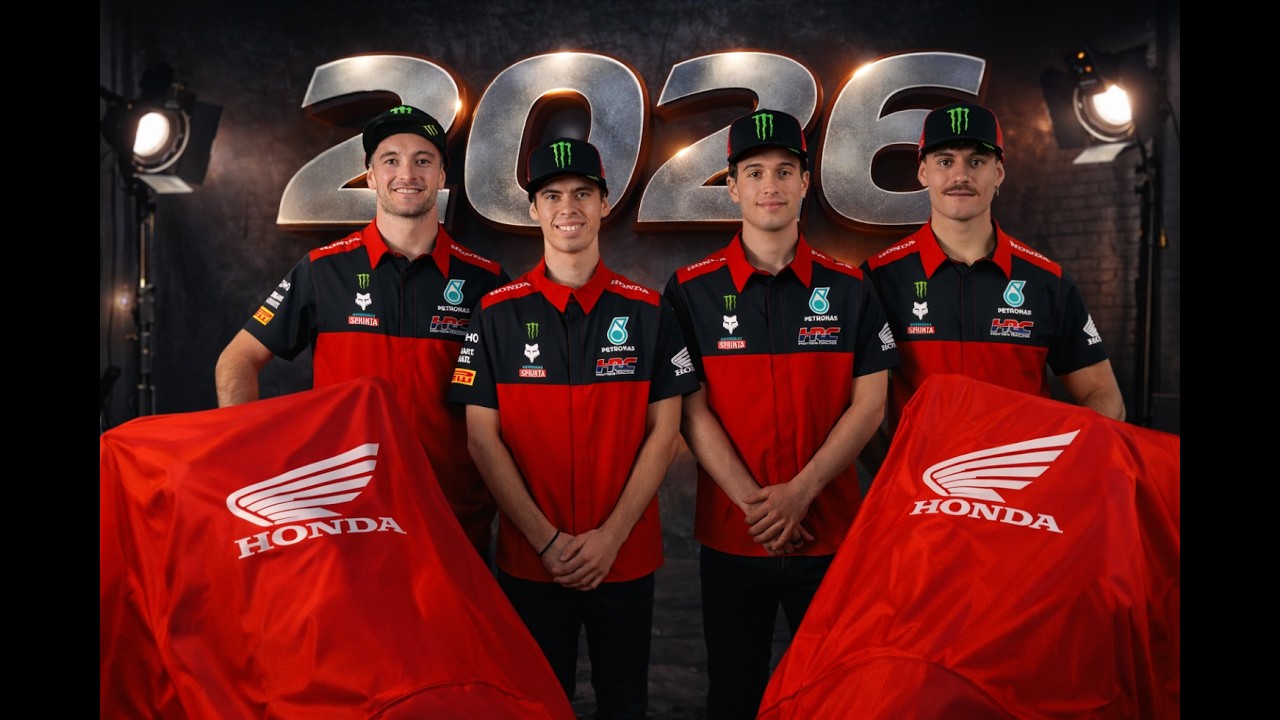 Introducing 2026 HRC Honda Petronas MXGP team