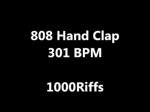 808 Hand Clap : 301 BPM - Beats Per Minute