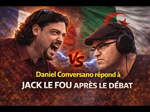 Daniel Conversano responds to Jack le Fou after the debate