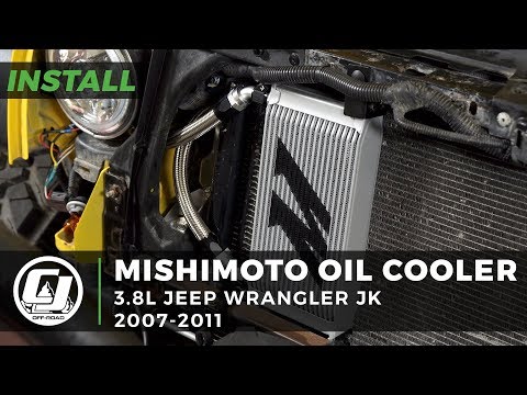2007-2011 Jeep Wrangler JK Install: Mishimoto Silver Oil Cooler Kit